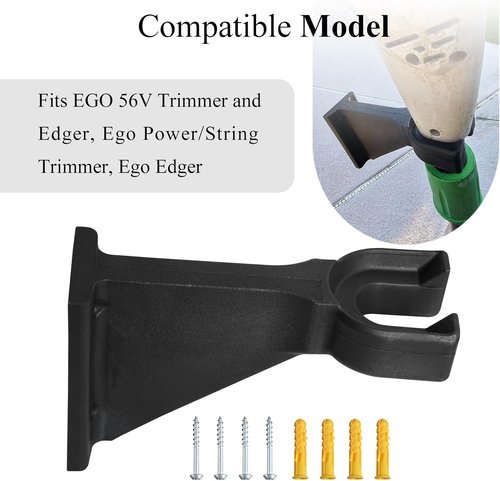 EGO Power | Premium Heavy-Duty Wall Hanging Holder for Garden Tools - Holds Up to 250lbs, 4-Hole Design