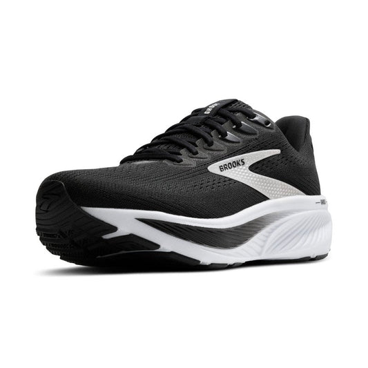 Brooks Men’s Ghost 17 Neutral Running Shoe - Black/Grey/White - 7.5 Medium