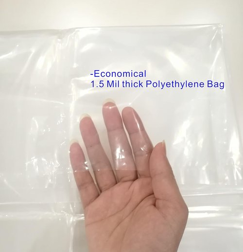 ComfortHome Mattress Bag - Durable Moving & Storage Solution | Twin & Full Size, 2 Pack Clear