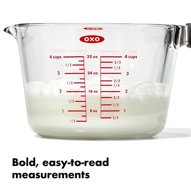 OXO Good Grips 4 Cup Glass Measuring Cup
