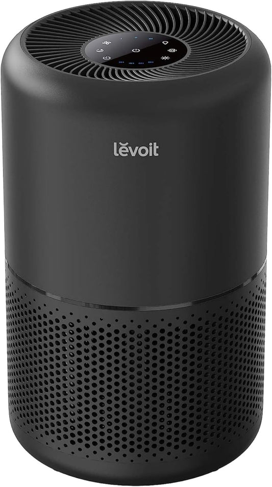 LEVOIT Air Purifier - HEPA Filter for Allergies & Pet Hair | Covers Up to 1073 ft² - Core300-P, Black