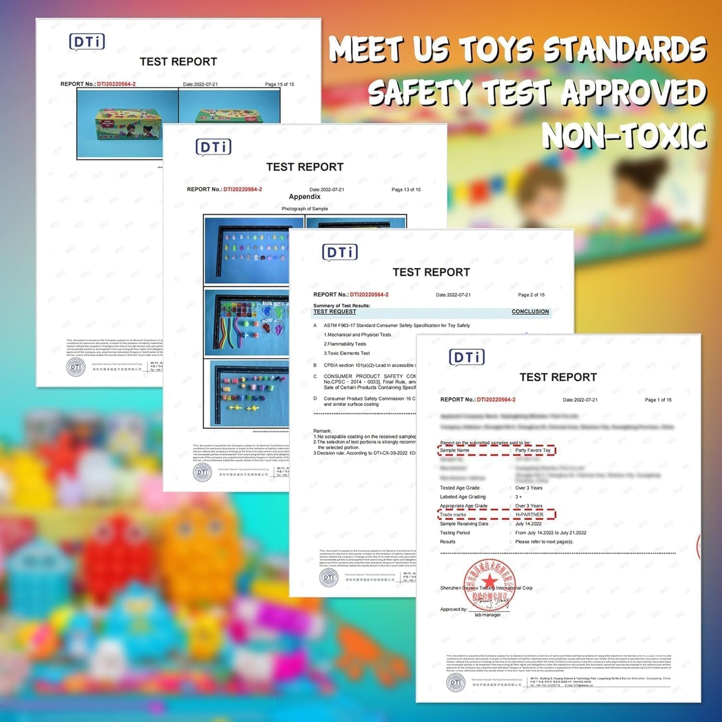 Regine Switzerland 110 PCS Kids Party Favors - Fun Goodie Bag Stuffers & Treasure Box Toys