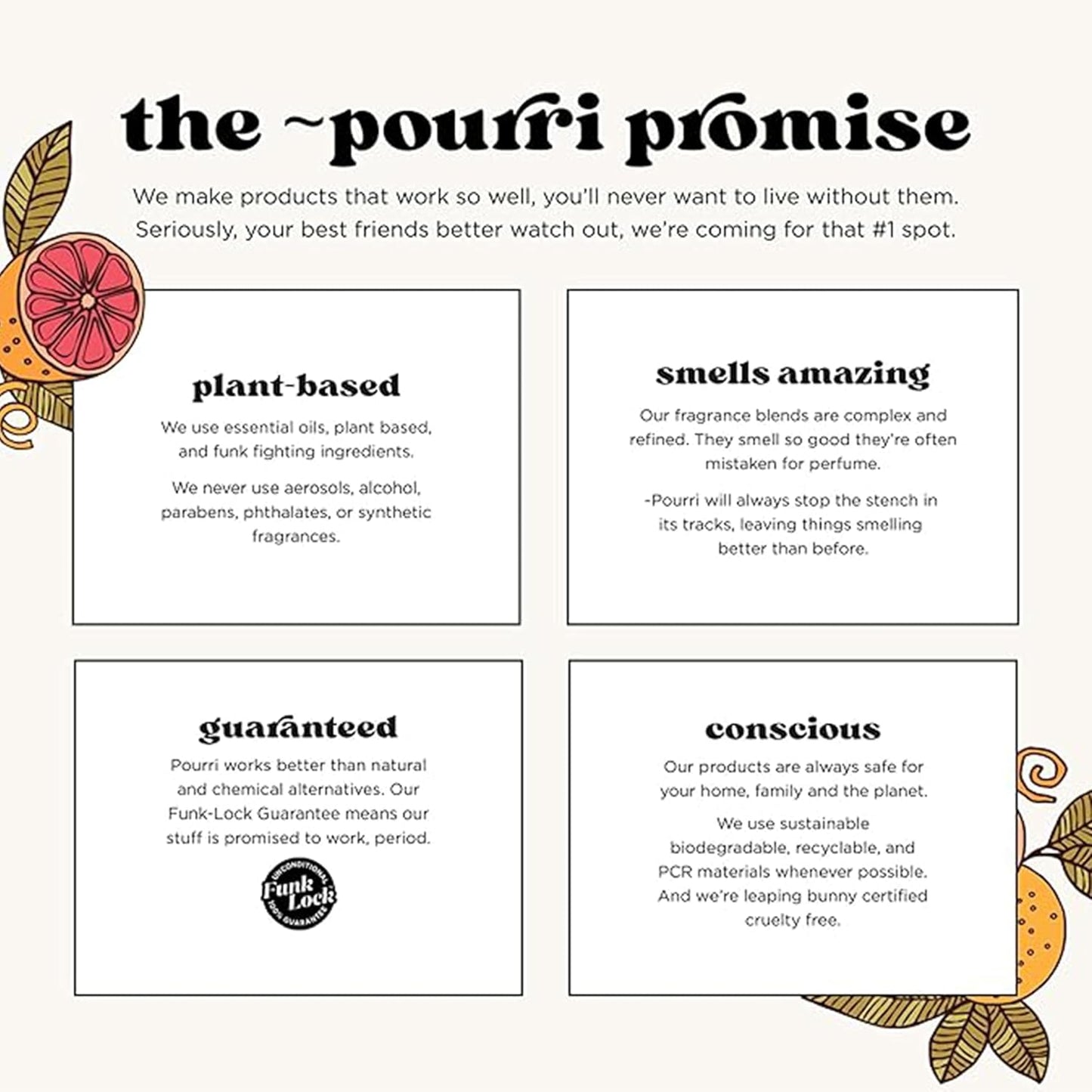 Poo-Pourri Toilet Spray Variety Pack - Spring Scents: Berry & Bright, Peaches & Cream, 2 Oz