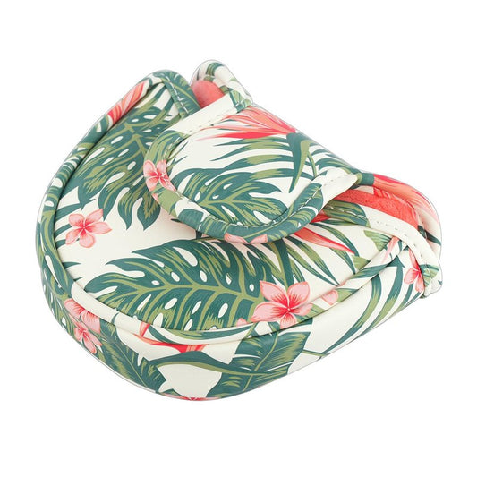 SHABIER Golf Putter Cover Hawaiian Flowers Style Design Headcover for Golf Putter Head Cover