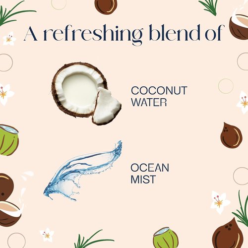 Glade PlugIns Refills Air Freshener - Coconut Water & Beach Grass Scent | 1.34 Fl Oz, 2 Count