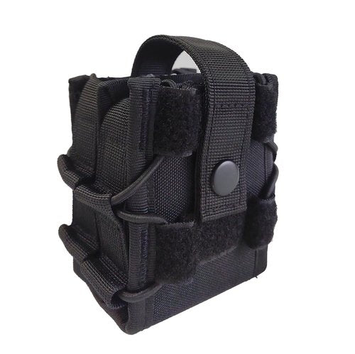 G-Wrap Double Handcuff Pouch – Tactical Nylon 1680D Reinforced Case with Metal Snap & Velcro Closure – MOLLE & Duty Belt Compatible – Professional Gear for Police, Security & Tactical Use