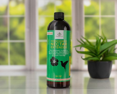 Hummingbird Nectar Extender - All-Natural Formula Extends Nectar Life | 16 oz Bottle Keeps Fresh Longer