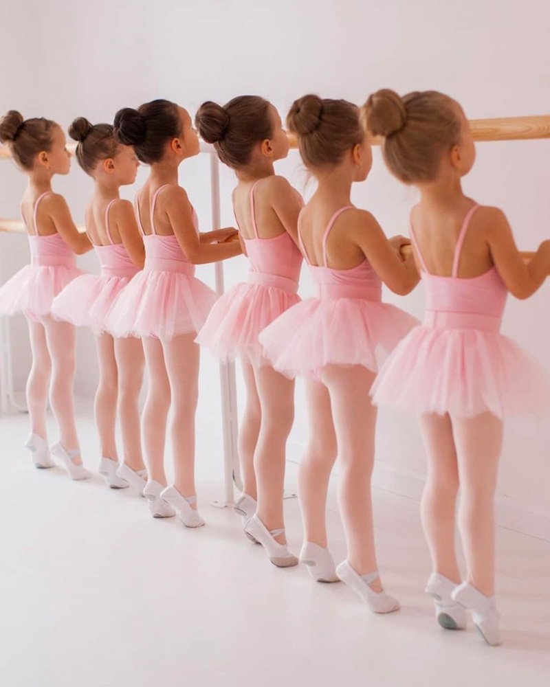 Stelle Girls' Ultra Soft Pro Dance Tight/Ballet Footed Tight(Toddler/Little Kid/Big Kid),BP+WT+TN,XXS