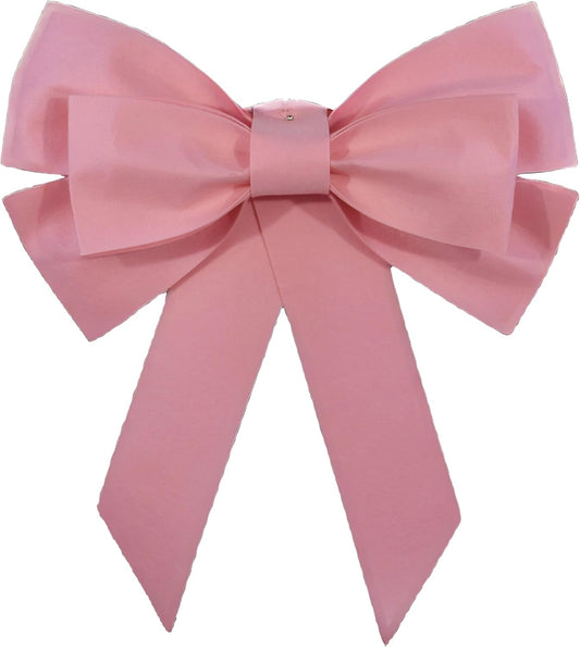 Skiennix Jumbo Car Bow - Extra Large Pink Ribbon for Gifts | Perfect for Birthdays, Sweet 16 & Holidays