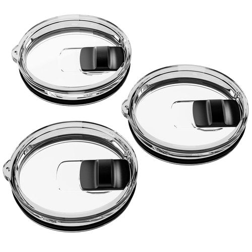 CeleVista 3 Pack 20 oz Tumbler Lid, Replacement Lids for 20oz Yeti Tumbler, Magnetic Slider Covers, BPA-Free, Easy to Clean