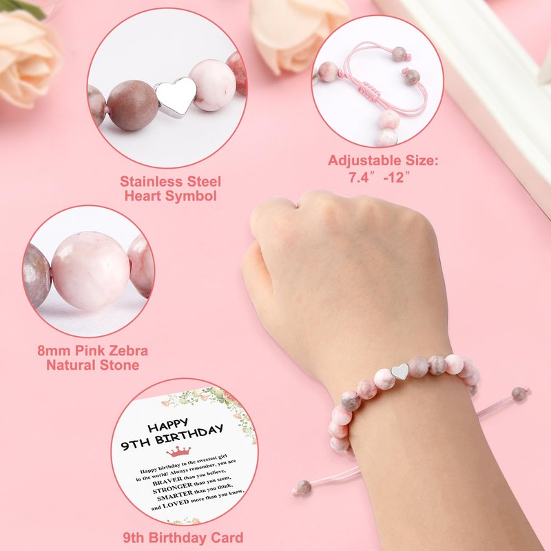Juesly Gifts for 9 Year Old Girl, 9 Year Old Girl Birthday Gifts for Daughter, Granddaughter, Niece, 9th Birthday Gift for Girls Ideas