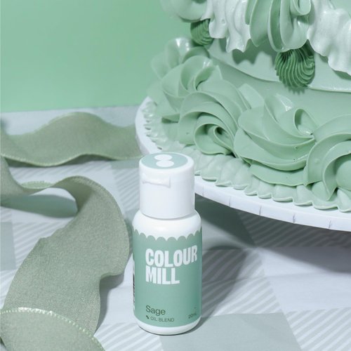 Colour Mill Oil-Based Food Coloring, 20 Milliliters Sage