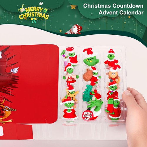 Christmas Advent Calendar 2026 - Countdown to Christmas with 24 Collectible Doll Figures for Kids & Adults