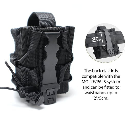Double Handcuff Pouch ASP Handcuff Case for Vest Molle Handcuff Holster for Duty Belt Handcuff Holder Fit Asp Handcuff/Hinged Handcuff/Chain Handcuff/Folding Rigid Handcuff