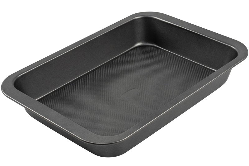 Tiawudi Cake Pan, Nonstick Baking Pan for Cake, Bread, Brownie or Lasagna, Heavy Duty Baking Dish with Diamond Texture Pattern and Wide Grips
