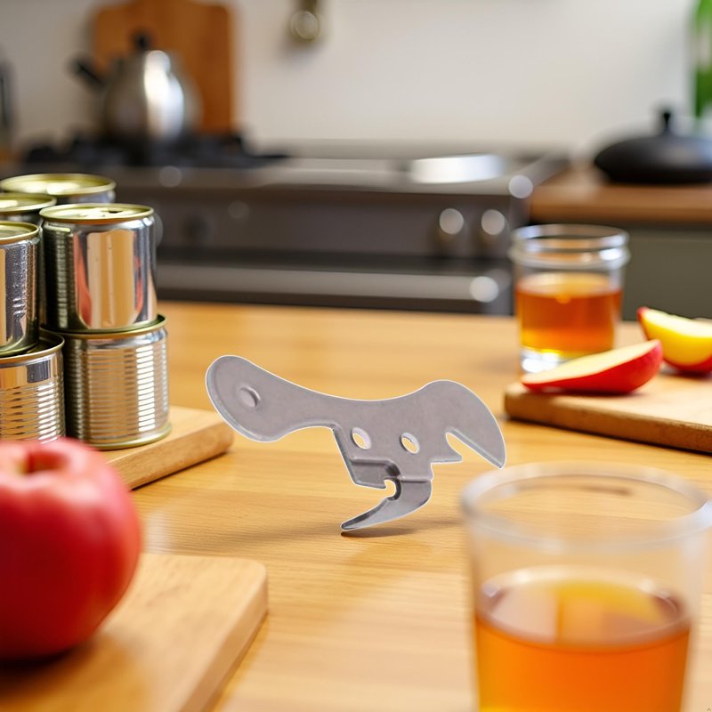 Silver One Size Stainless Steel Can Opener Manual Can Opener Multifunctional Kitchen Accessories, Manual Can Openers