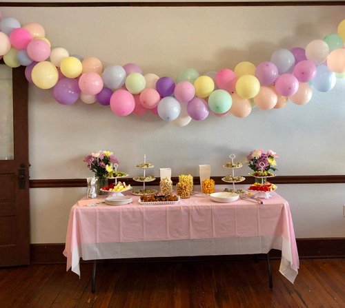 Brontothere Pastel Party Balloons 12 inches 100pcs Assorted Color Birthday Balloons Kid's Baby Shower Balloons
