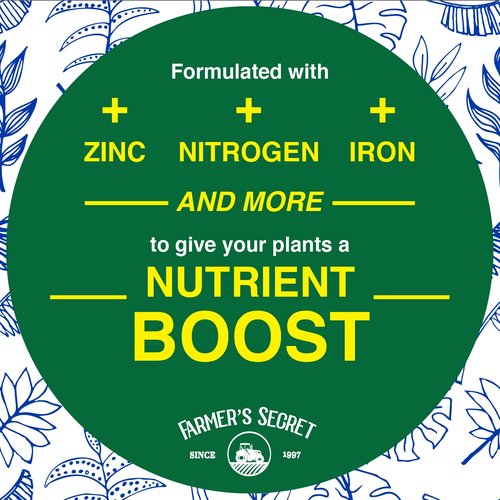 Farmer’s Secret - All-in-One Plant Booster Set | 3 Bottles of Indoor, Outdoor & Fruit Boosters (8 Oz Each)