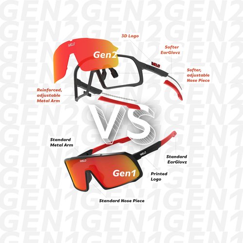 VELO Shades Changeup – Phantom – Baseball/Softball Sunglasses – By Jax at The Bullpen Training (Red Lava, Large Adult)