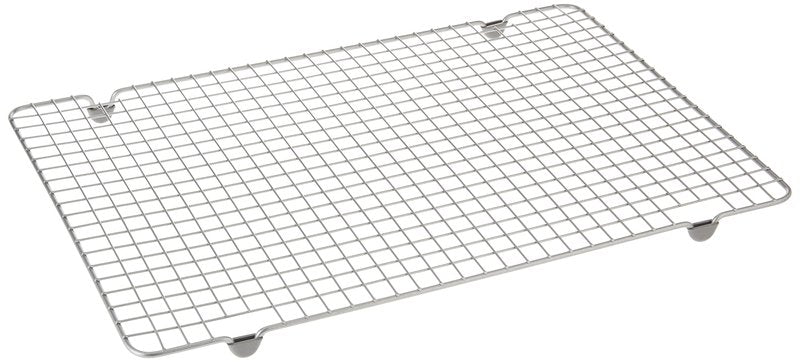Nordic Ware - 43172AMZM Nordic Ware Half Sheet with Oven Safe Nonstick Grid, 2 Piece Set, Natural