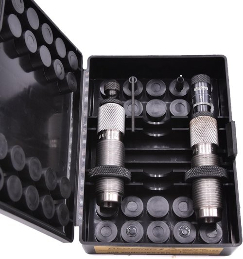 .300 Winchester Magnum Die Set - Redding Premium Reloading Dies with Loading Block