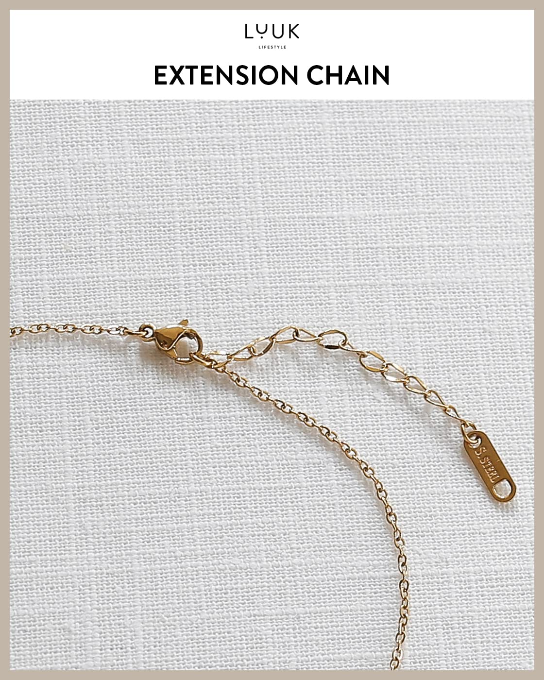 LUUK LIFESTYLE Stainless steel necklace for women with rose flower pendant and HAPPINESS gift card, trendy chic style, modern and minimalist fashion accessory for her, birthday present, gold
