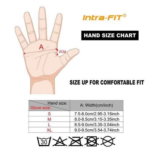 Intra-FIT Climbing Gloves, Lightweight, Breathable, Perfect for Rock, Tree, Wall, Mountain, Climbing
