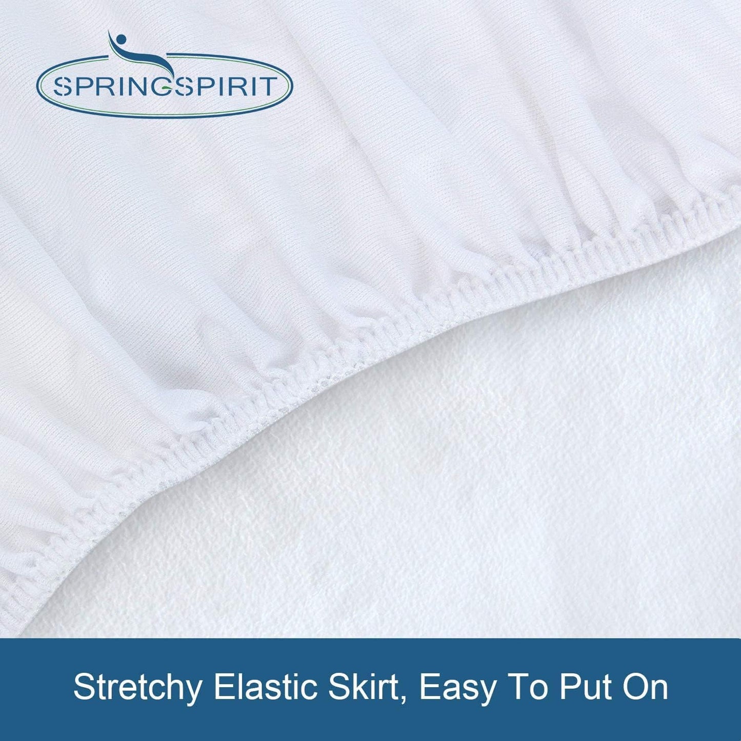 Skiennix Full Size Mattress Protector - Waterproof, Super Soft & Breathable, 14" Deep, Machine Washable