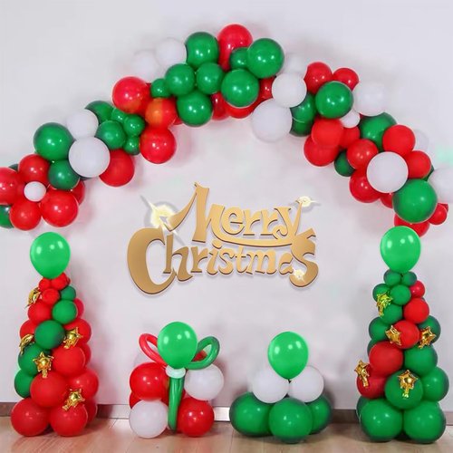 Green Balloons - 110 Pcs 5-Inch Mini Thick Latex Party Balloons for Birthday & Baby Shower Decor