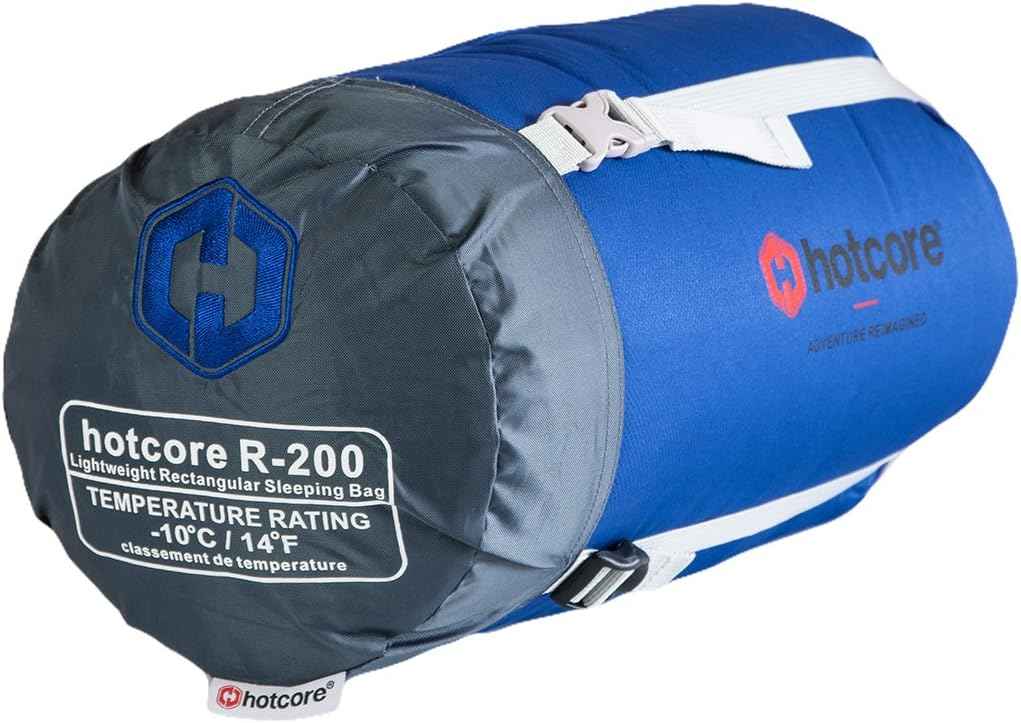 R Series Lightweight Compact Sleeping Bag - Multi-Season, 44°F to -22°F, 90” x 34”
