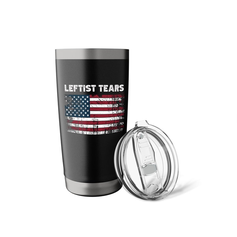 Leftist Tears Funny Republican Conservative Stainless Steel Insulated Tumbler
