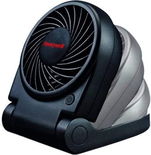 Honeywell HTF090B Turbo Personal Fan - Compact Black Portable Fan for Travel & Outdoor Use