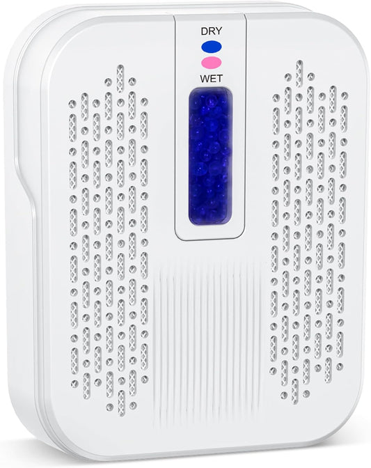 Rechargeable Mini Dehumidifier - Portable & Energy Efficient for Bathrooms, Closets, Cars