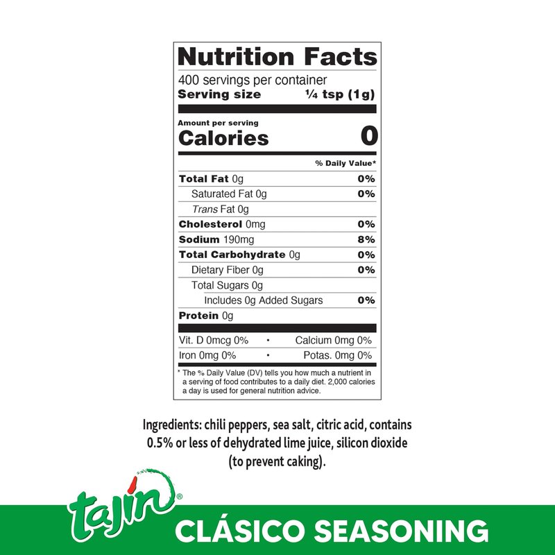 Tajin Clásico Seasoning, Mini Display Pack of 40 Portable Bottles, Authentic Mexican Chili Lime Spice Blend for Fruit, Snacks, Tacos, and Cocktails, Zesty Flavor Enhancer, 0.35 oz (Pack of 1)