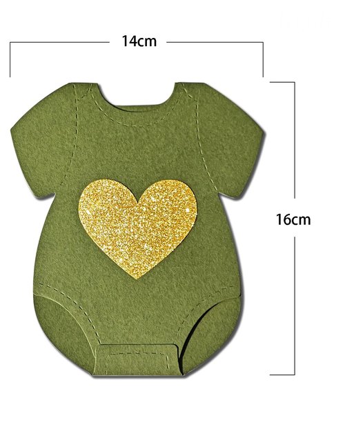 Green Pink Baby Shower Paper Garland Short-Sleeve Bodysuits Clothesline Garland Gender Reveal Birthday Banner Baby Outfit Pre - Strung Paper Decorations 9 pcs