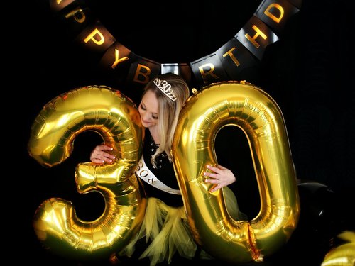 Gold Number 60 Balloon 40 inch, 60 Number Balloons, 60th Gold Birthday Decorations, 60 Year Old Women Men Golden Party Supplies