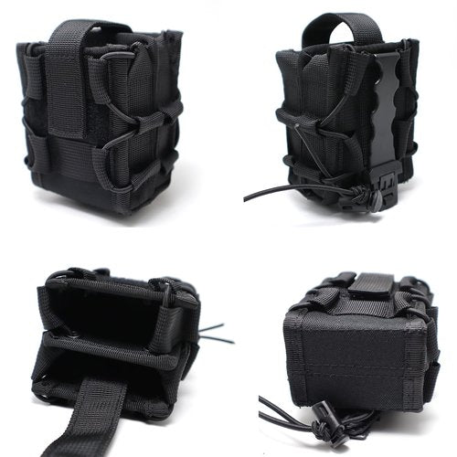 Double Handcuff Pouch ASP Handcuff Case for Vest Molle Handcuff Holster for Duty Belt Handcuff Holder Fit Asp Handcuff/Hinged Handcuff/Chain Handcuff/Folding Rigid Handcuff