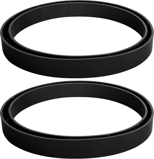 RunNico Propane Tank Base Holder - 2 Pack Protective Spacer Ring for 20-40 lb Cylinders