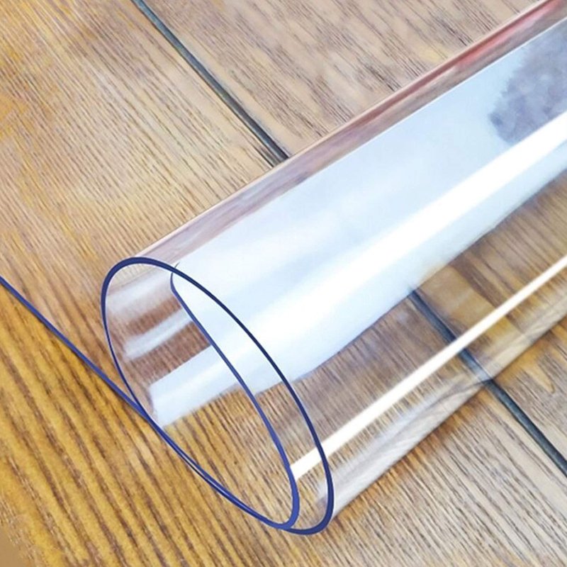 LovePads Clear Table Cover Protector, 38 x 96 Inch 2mm Thick Plastic Table Cover, Table Protector for Dining Room Table, Waterproof Dresser Cover Top for Kitchen, Coffee, Writing Desk