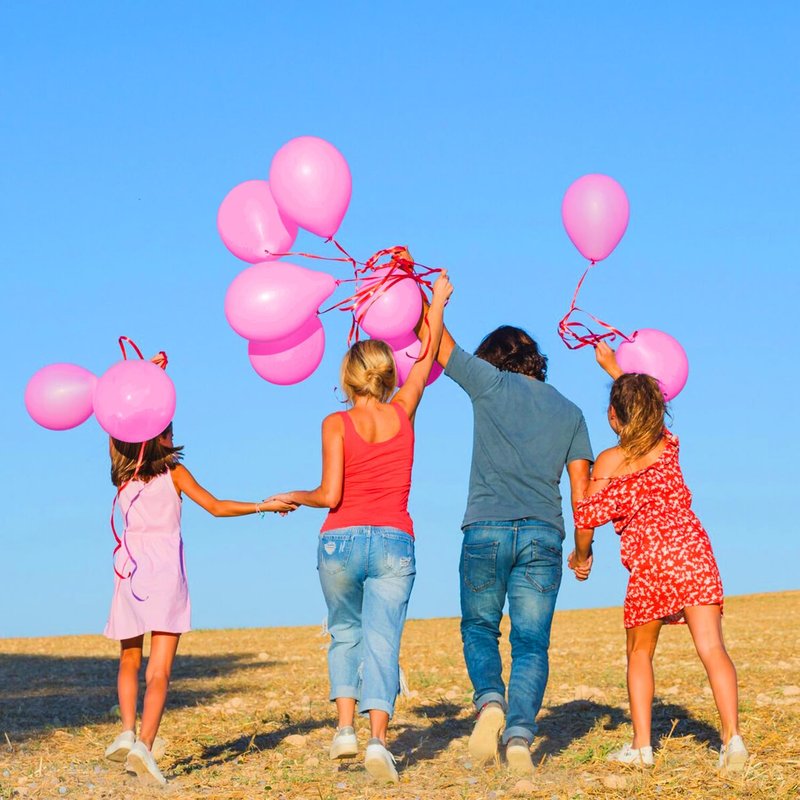 Pink Balloons Light Pink Birthday Decorations 100 Pack 12 inch Round Gender Reveal Ballons for Valentines Birthday Wedding Anniversary Baby Shower Gender Reveal Party Decoration