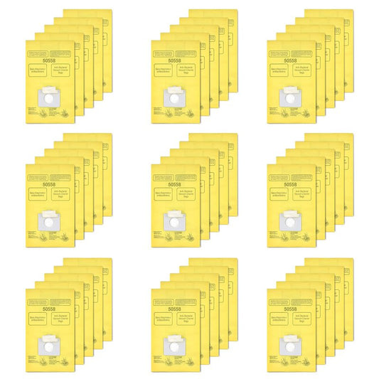 50558 Canister Vacuum Bags Replacement for Kenmore Canister Type C/Q 5055, 50555, 50557, 50558 and Pana·sonic Type C-5, C-18, 200 Series, 400 Series, 600 Series, 800 Seires Vacuum - 45 Pack