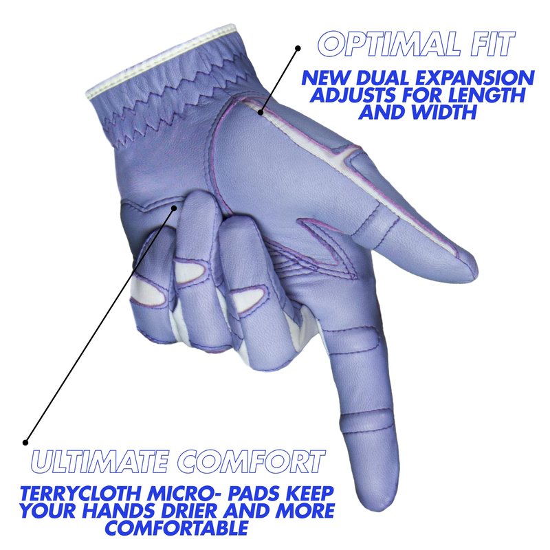 Bionic Women's StableGrip with NaturalFit 2.0 Golf Glove (Medium, Left)