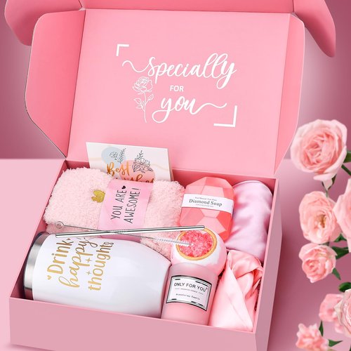 Gift Baskets for Women: Mothers Day Gifts for Mom Wife Women Her Easter Basket Christmas Birthday Valentines Day Stocking Stuffers for Friend Sister Teen Girls Grandma Coffee Mug Set