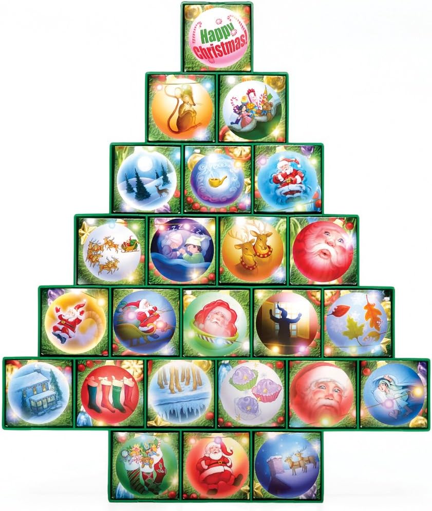 Regine Switzerland Advent Calendar - O Christmas Tree Treasure Box for Holiday Countdown
