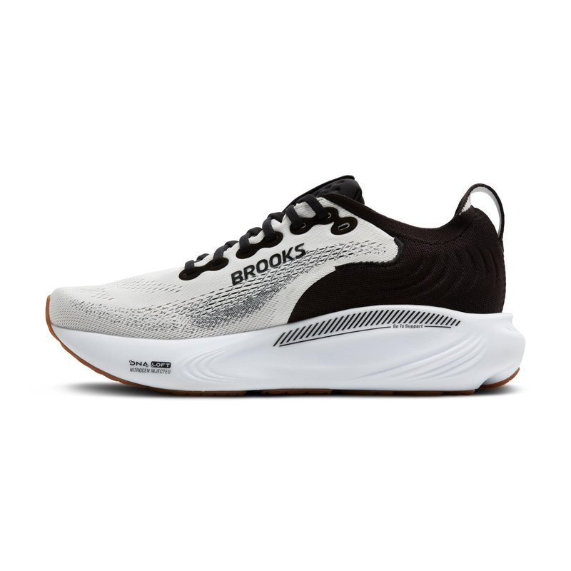 Brooks Women’s Adrenaline GTS 25 Supportive Running & Walking Shoe - White/Black/White - 10 Medium