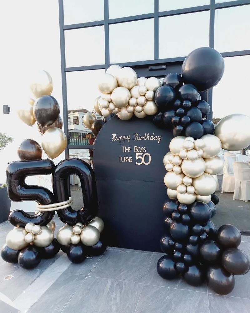 Black Number 15 Balloon 40 inch, 15 Number Balloons, 15th Black Birthday Decorations, 15 Year Old Girls Boys Party Supplies