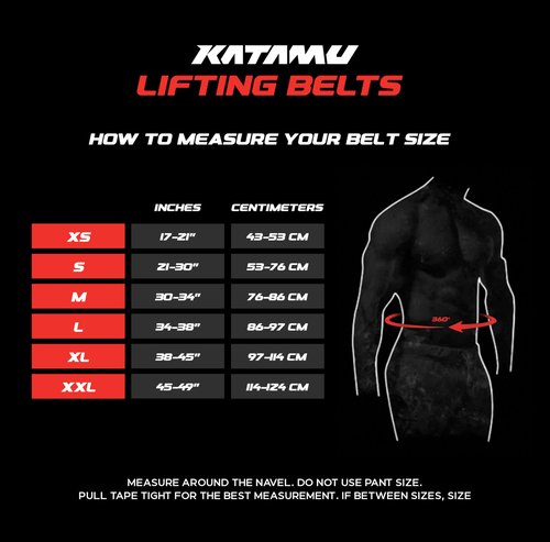 Katamu Ruthless Premium Weightlifting Belt - Lever Weightlifting Belt - Men and Womens Power Lifting Belt - Leather (Large)