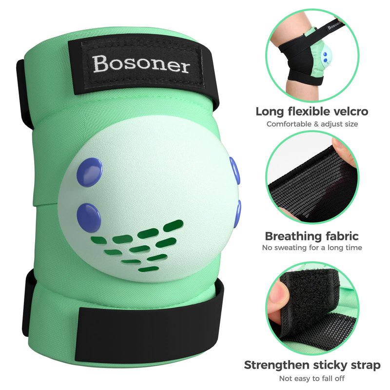 Kids/Youth Knee Pad Elbow Pads for Roller Skates Cycling BMX Bike Skateboard Inline Rollerblading, Skating Skatings Scooter Riding Sports