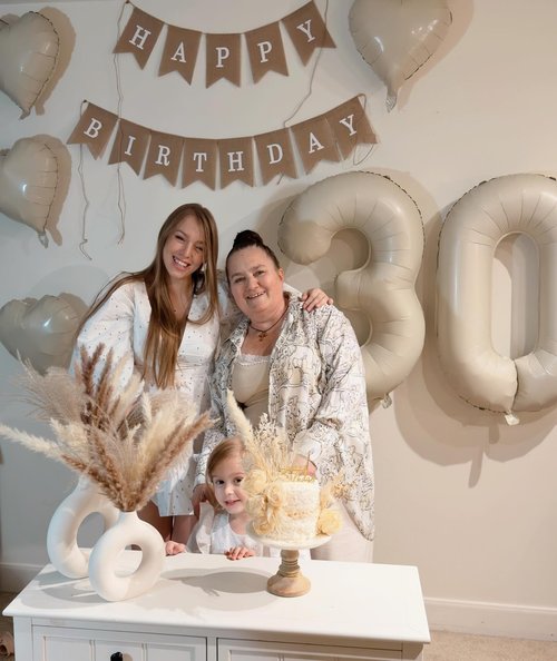Cream Number 30 Balloon 40 inch, 30 Number Balloons, 30th Cream Birthday Decorations, 30 Year Old Women Men White Party Supplies