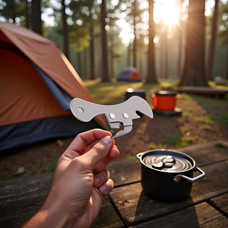 Silver One Size Stainless Steel Can Opener Manual Can Opener Multifunctional Kitchen Accessories, Manual Can Openers